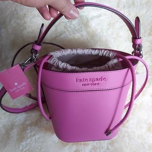 Cameron Monotone Small Bucket Bag